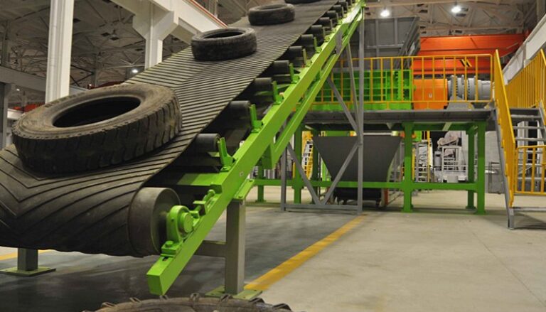 ¿Cómo recicla la planta de reciclaje de neumáticos los llantas usados?