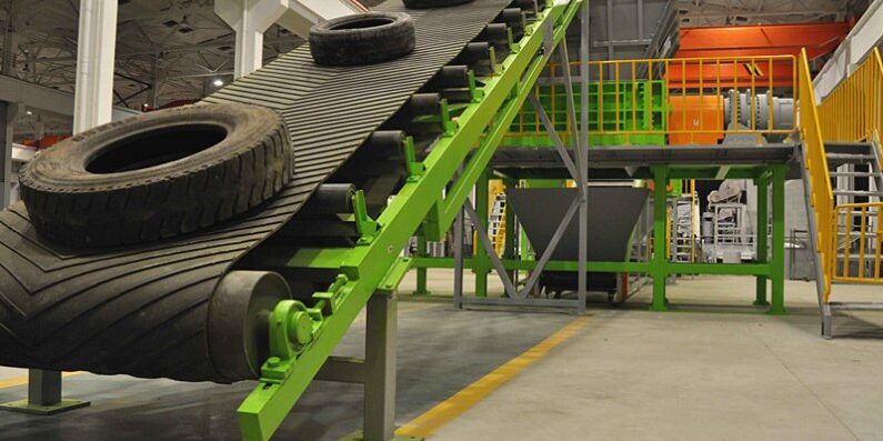 ¿Cómo recicla la planta de reciclaje de neumáticos los llantas usados?